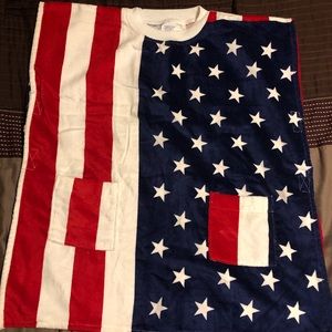 Patriotic swimsuit cover